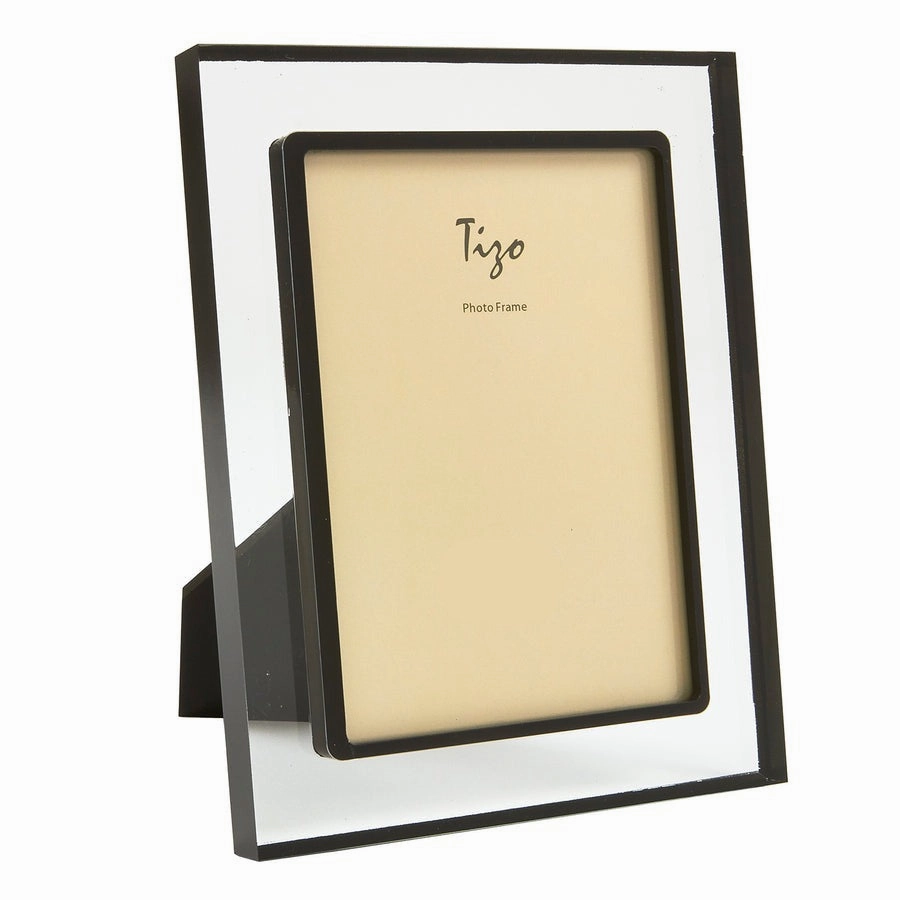 Lucite - Acrylic Frame Black Border 8" Trim 