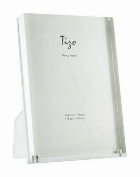 Lucite - Acrylic Frame Clear 5" 
