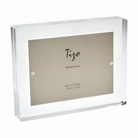 Lucite - Acrylic Frame Clear 5" Block 
