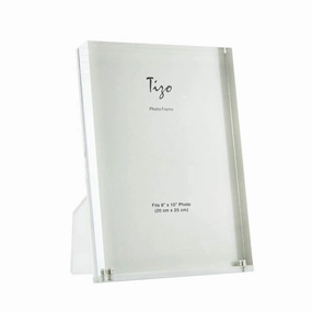 Lucite - Acrylic Frame Clear 8" Back 