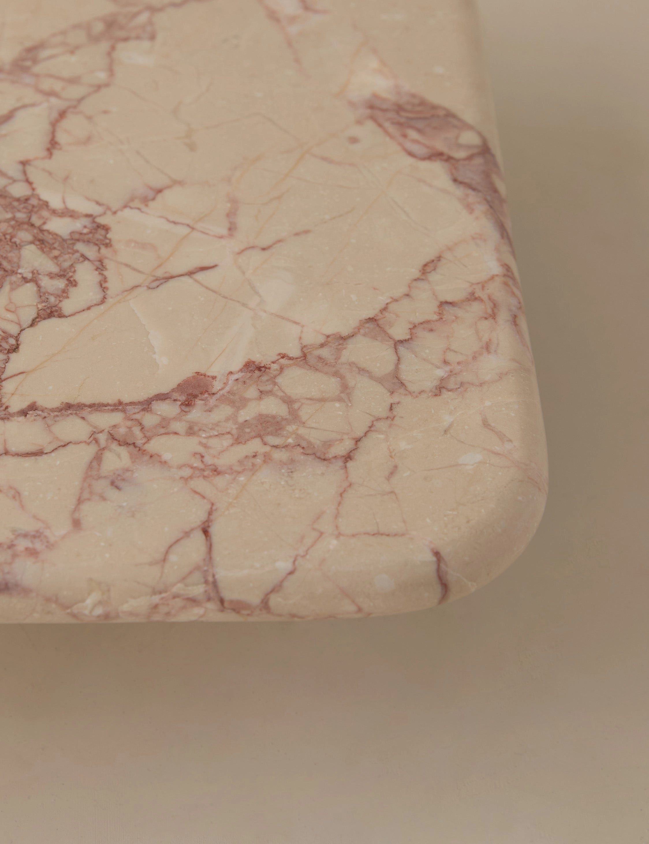 Lusine Square Marble Serving Stand