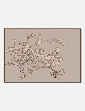 Magnolia Melody Wall Art by Maelani Blue 