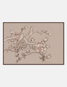 Magnolia Melody Wall Art by Maelani Blue 