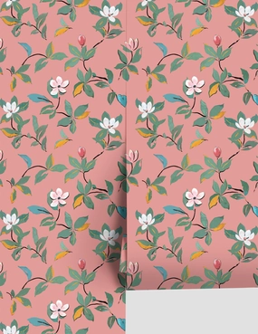 Magnolias Wallpaper by Paule Marrot 