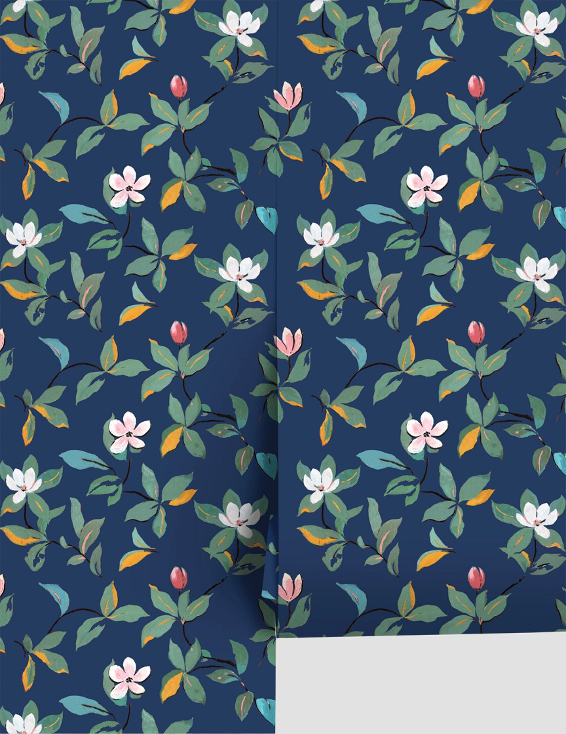 Magnolias Wallpaper by Paule Marrot
