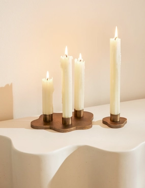 Mara Candle Holder by Lolly Lolly Ceramics 