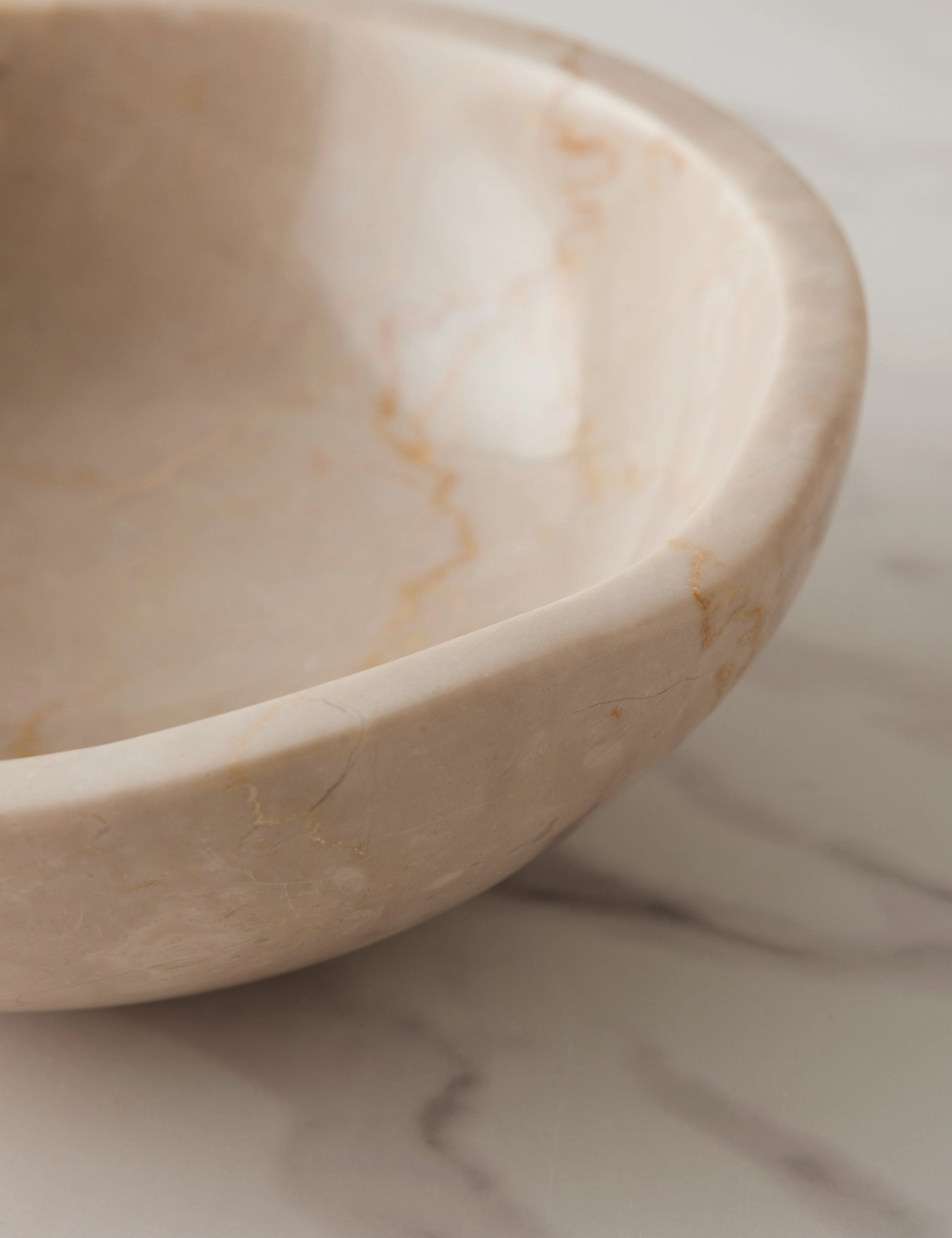 Marble Bowl by Chlo Crane-Leroux x Anastasio Home