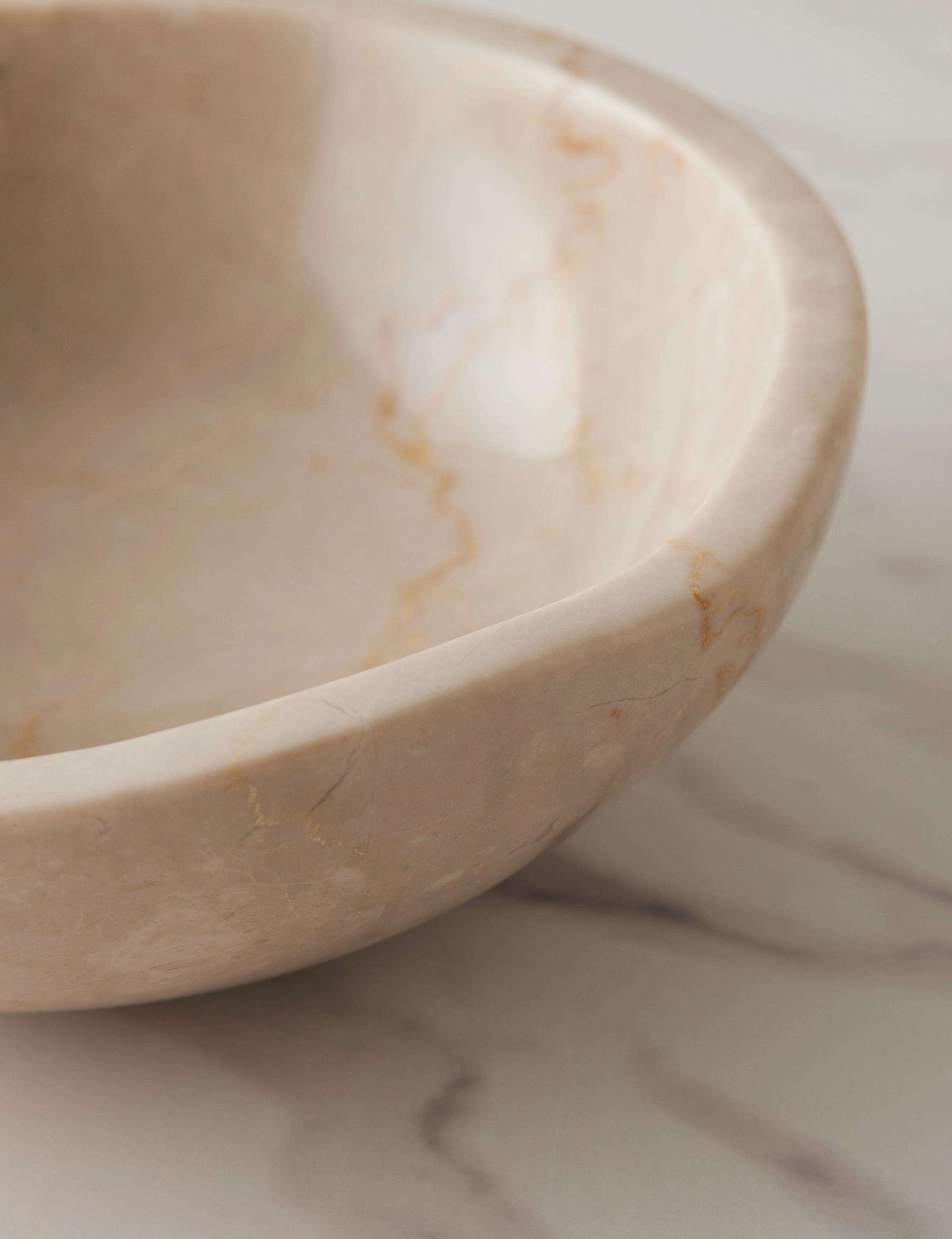 Marble Bowl by Chlo Crane-Leroux x Anastasio Home