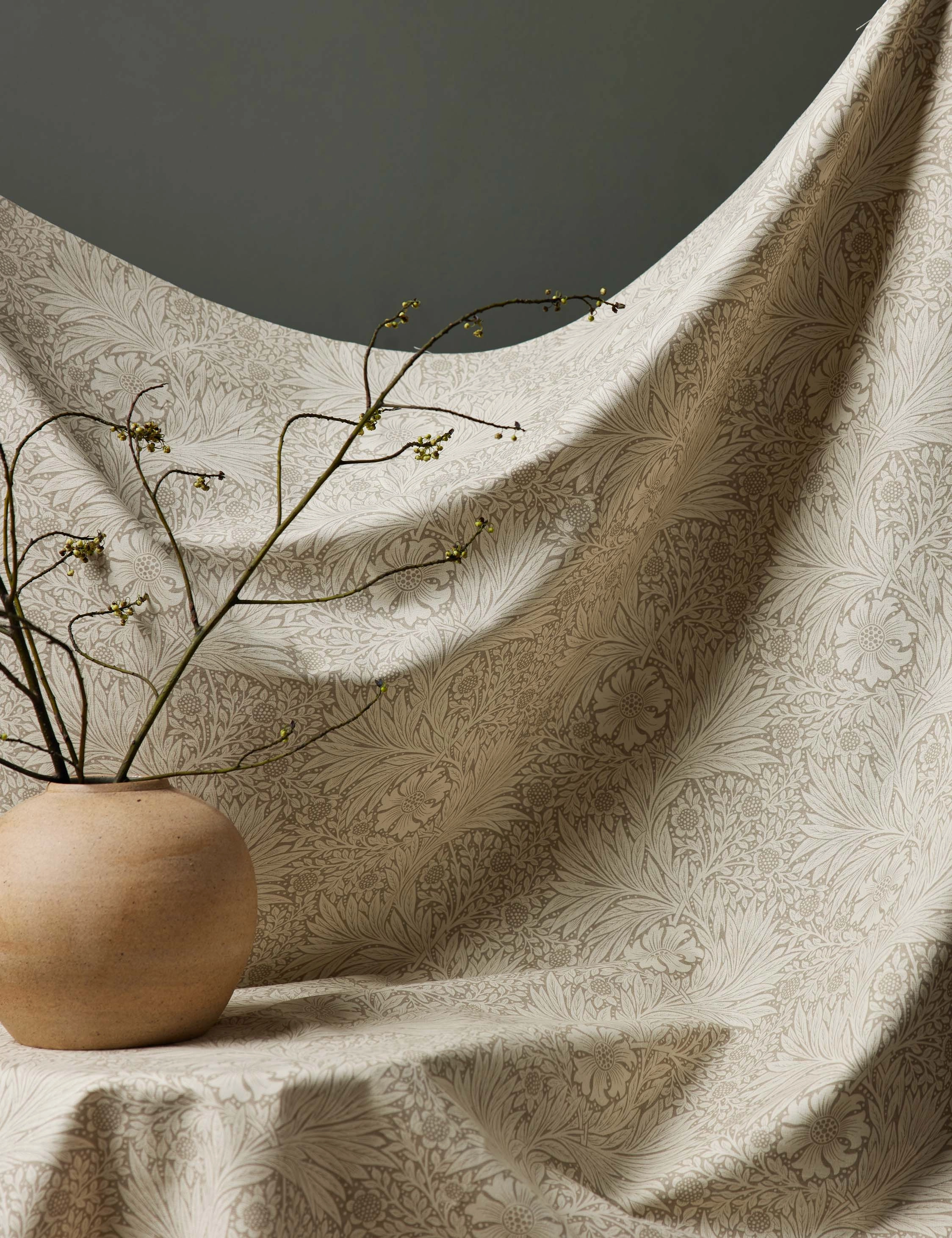 Marigold Linen Blend Fabric by Morris & Co.
