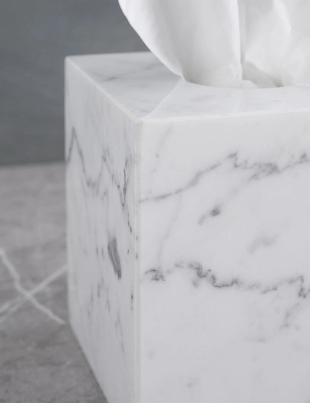 Marmol Marble Bath Accessories by Kassatex