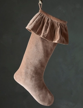 Mauree Velvet Stocking 
