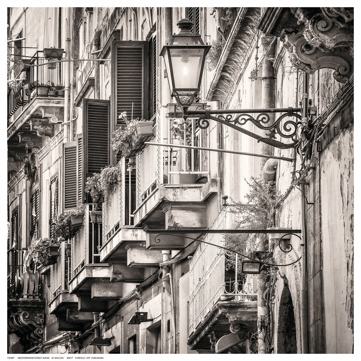 Mediterranean Street Scene 