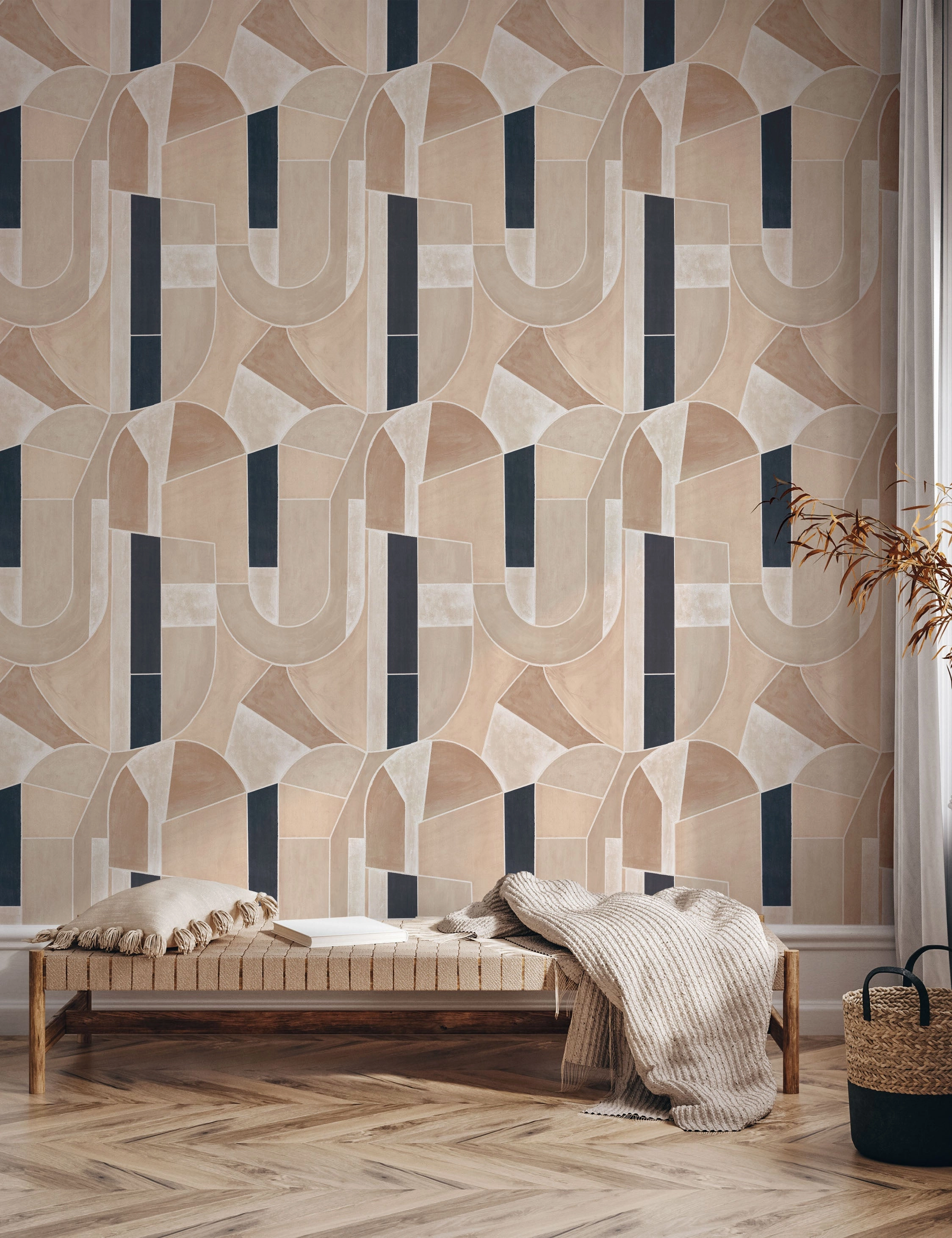 Meet Me in Peru Textured Peel and Stick Wallpaper by Jeremiah Brent