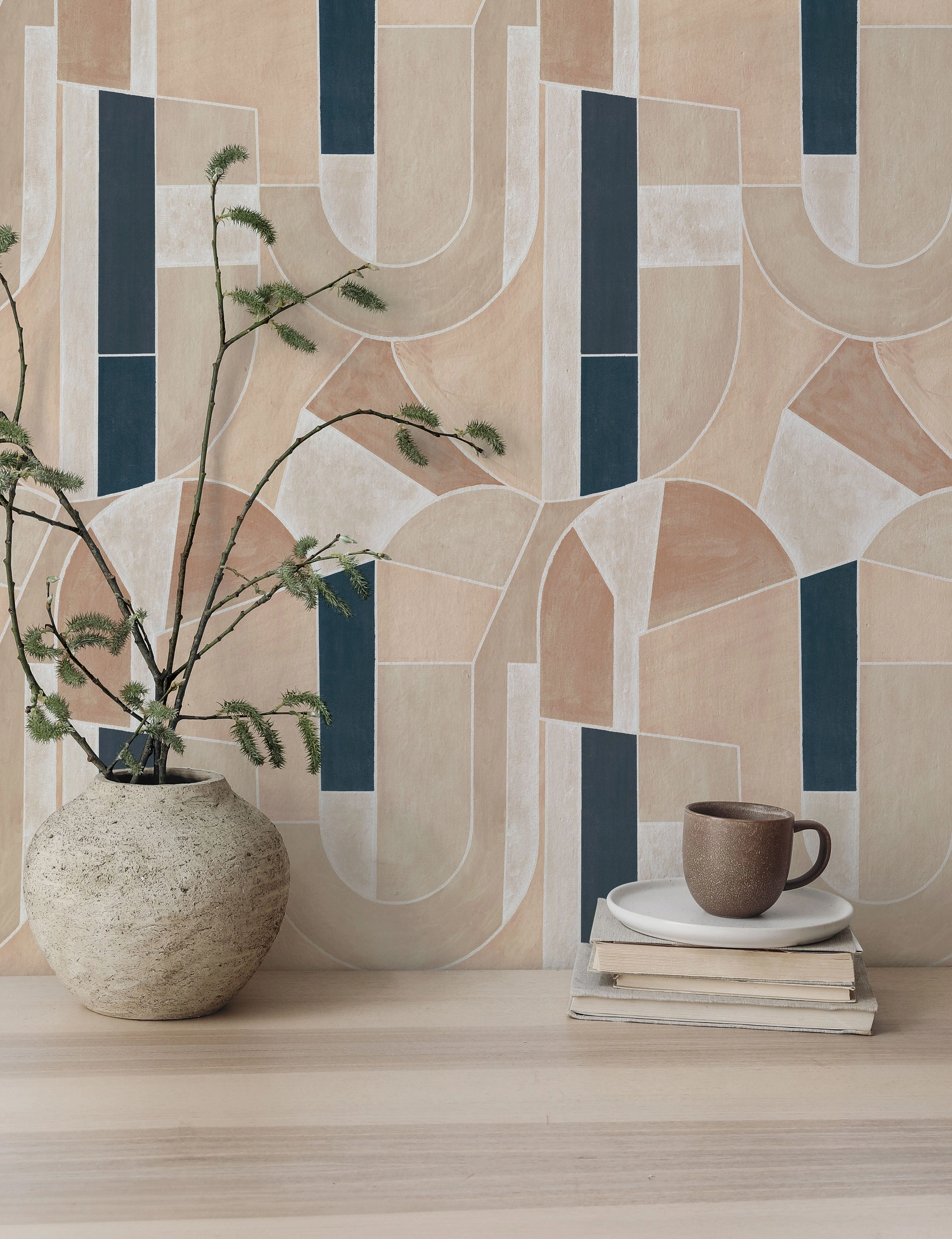 Meet Me in Peru Textured Peel and Stick Wallpaper by Jeremiah Brent