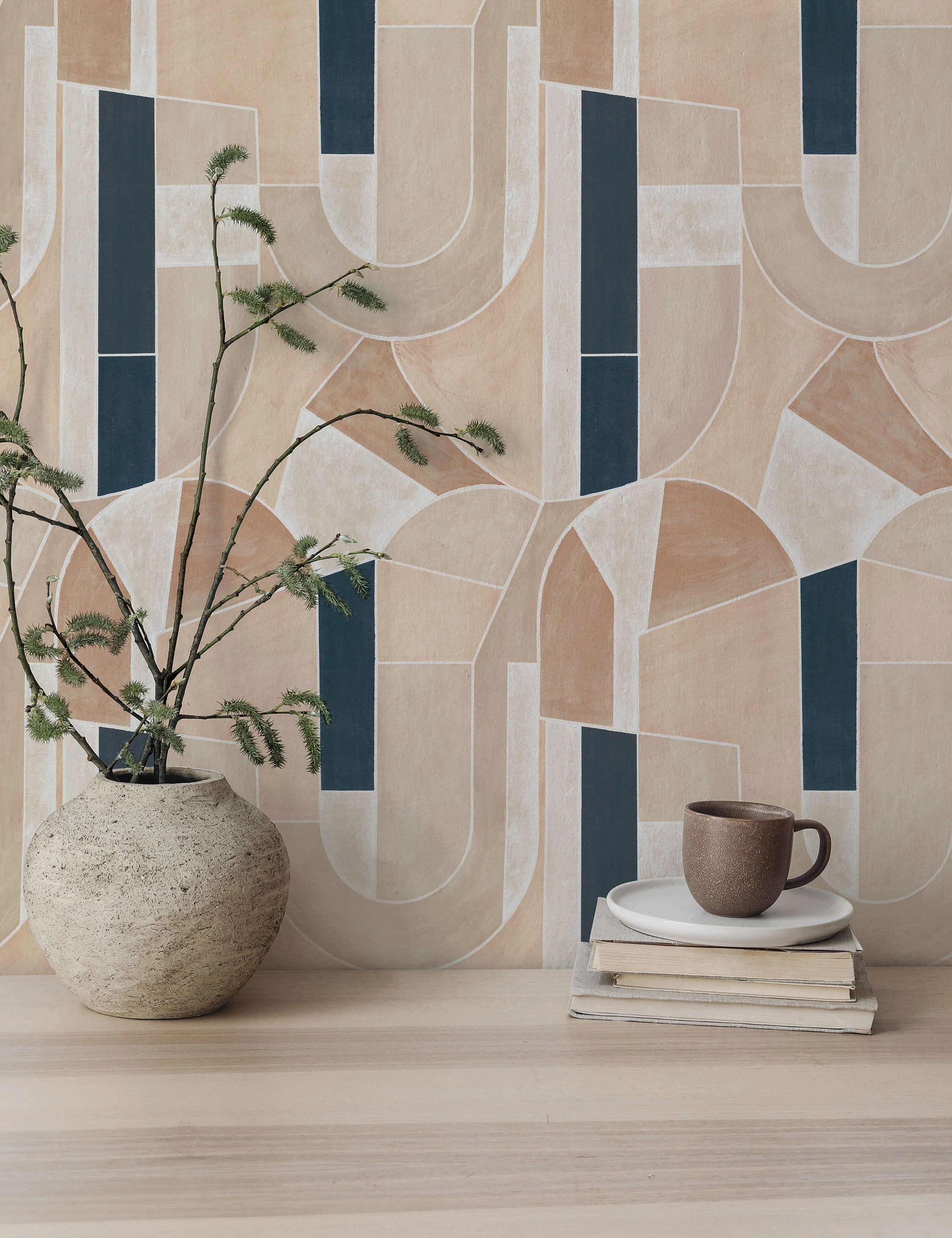 Meet Me in Peru Textured Peel and Stick Wallpaper by Jeremiah Brent