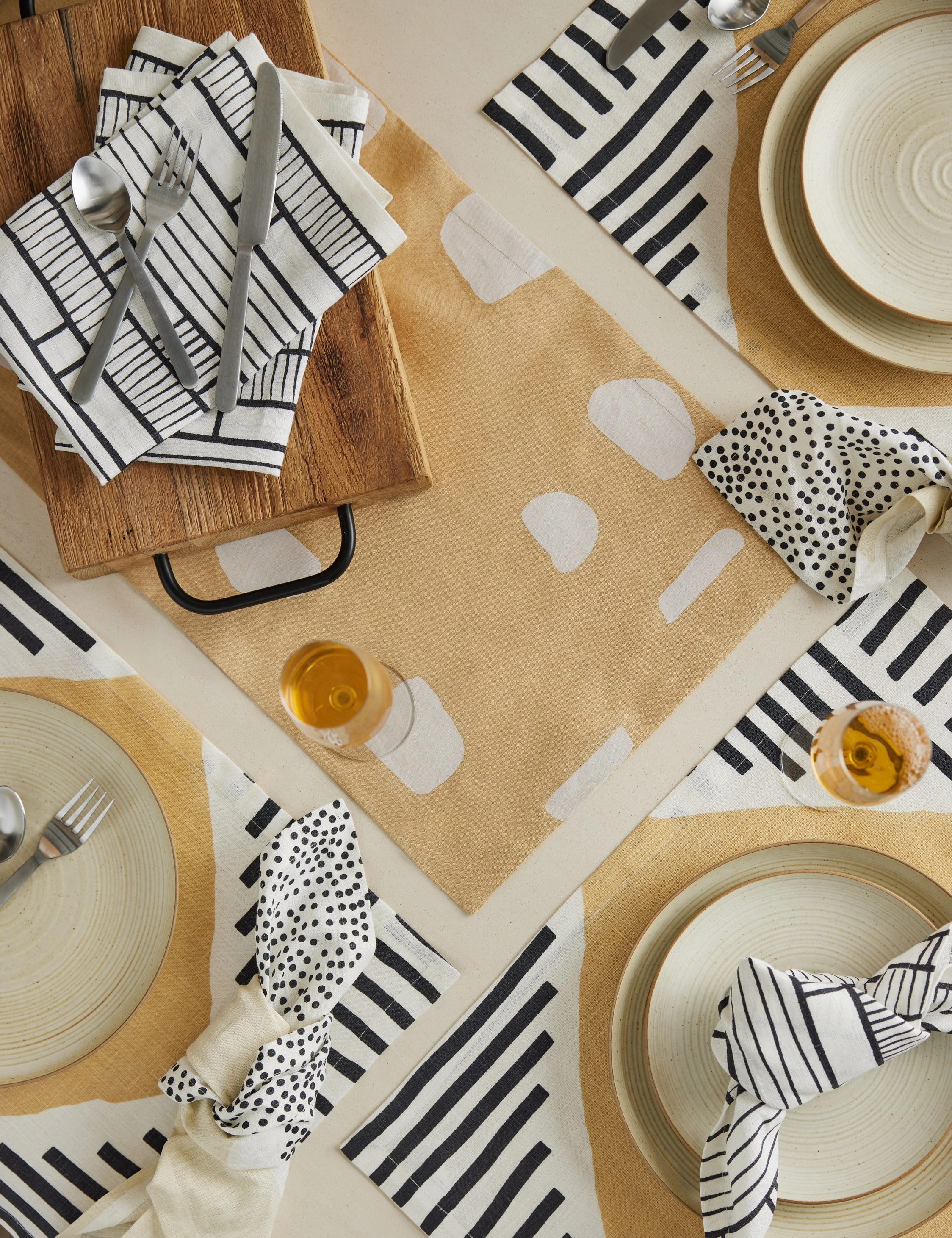 Meridian Linen Placemats by Hadiya Williams
