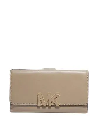 Michael Kors Florence Large Logo Front Trifold Wallet Michael Kors Bags