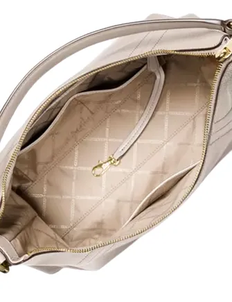 Michael Michael Kors Aria Pebble Leather Shoulder Bag Michael Kors Bags
