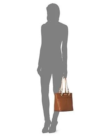 Michael Michael Kors Bedford Leather Zip Pocket Tote Michael Kors Bags