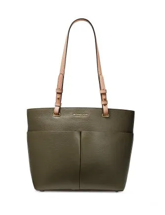 Michael Michael Kors Bedford Pebble Leather Pocket Tote Michael Kors Bags