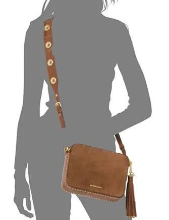 Michael Michael Kors Brooklyn Suede Large Camera Bag Michael Kors Bags
