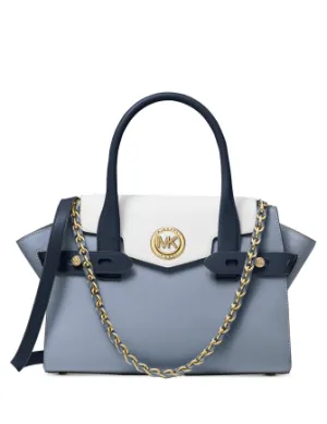 Michael Michael Kors Carmen Flap Belted Satchel Michael Kors Bags