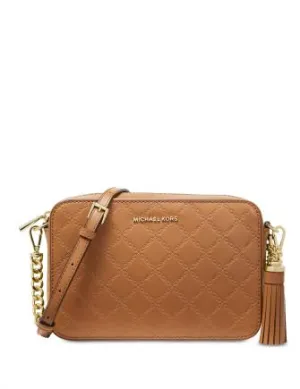 Michael Michael Kors Chain Embossed Leather Camera Bag Michael Kors Bags