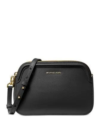 Michael Michael Kors Crossgrain Leather Double Zip Crossbody Michael Kors Bags