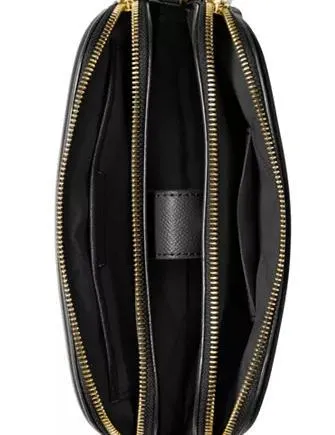 Michael Michael Kors Crossgrain Leather Double Zip Crossbody Michael Kors Bags