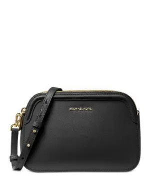 Michael Michael Kors Crossgrain Leather Double Zip Crossbody Michael Kors Bags