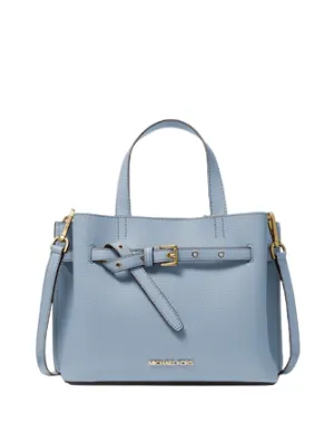 Michael Michael Kors Emilia Small Pebbled Leather Satchel Michael Kors Bags