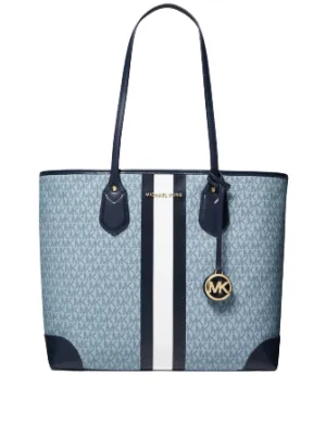 Michael Michael Kors Eva Large Logo Stripe Tote Bag Michael Kors Bags