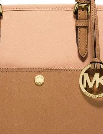 Michael Michael Kors Jet Set Item Medium Snap Pocket Tote Michael Kors Bags