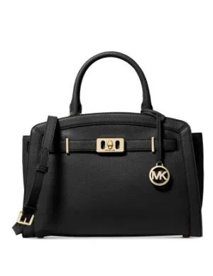 Michael Michael Kors Karson Pebble Leather Satchel Michael Kors Bags