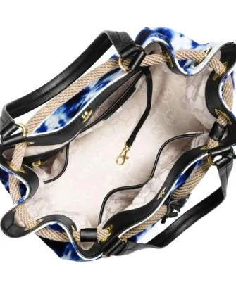 Michael Michael Kors Large Marina Tie Dye Gathered Tote Michael Kors Bags