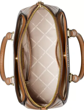 Michael Michael Kors Maxine Signature Logo Dome Satchel Michael Kors Bags
