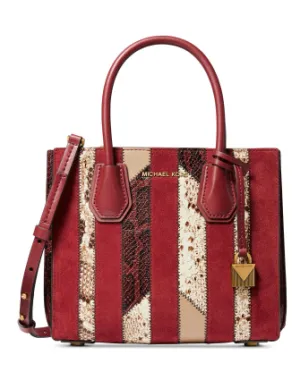 Michael Michael Kors Mercer Medium Accordion Leather Messenger Michael Kors Bags