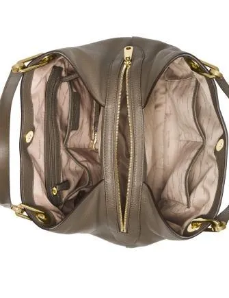 Michael Michael Kors Raven Pebble Leather Tote Michael Kors Bags