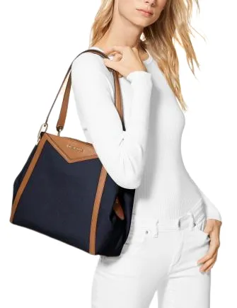 Michael Michael Kors Raven Pocket Shoulder Tote Michael Kors Bags
