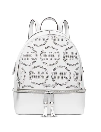 Michael Michael Kors Rhea Zip Small Leather Backpack Michael Kors Bags