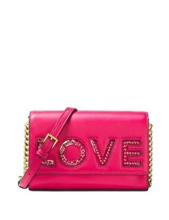 Michael Michael Kors Ruby Medium Love Clutch Crossbody Michael Kors Bags