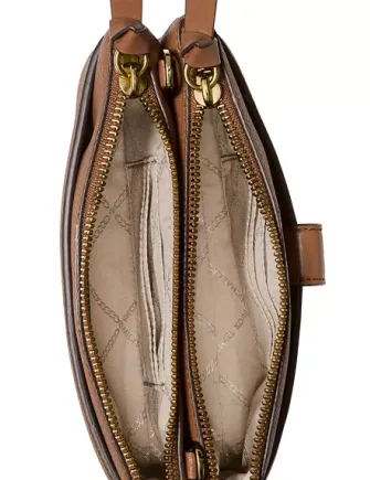 Michael Michael Kors Tab Leather Crossbody Bag Michael Kors Bags