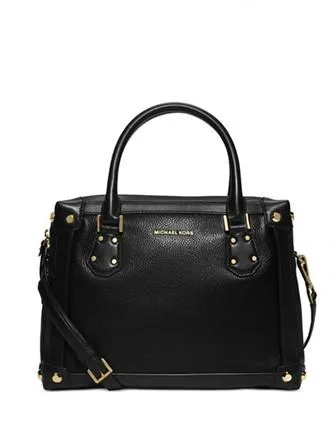 Michael Michael Kors Taryn Leather Medium Satchel Michael Kors Bags