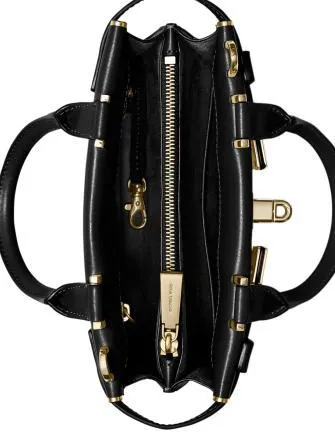 Michael Michael Kors Tatiana Metallic Trim Small Satchel Michael Kors Bags