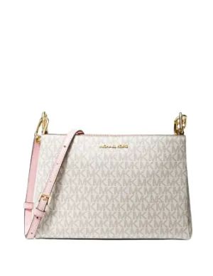 Michael Michael Kors Trisha Medium Logo Crossbody Bag Michael Kors Bags
