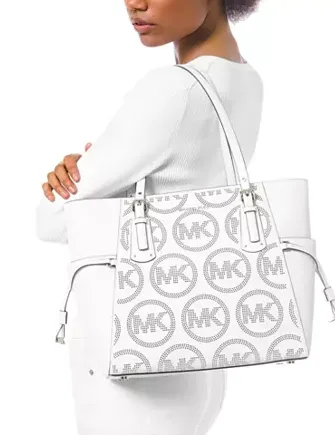 Michael Michael Kors Voyager East West Leather Tote Michael Kors Bags