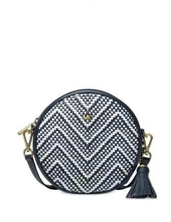 Michael Michael Kors Woven Chevron Canteen Bag Michael Kors Bags