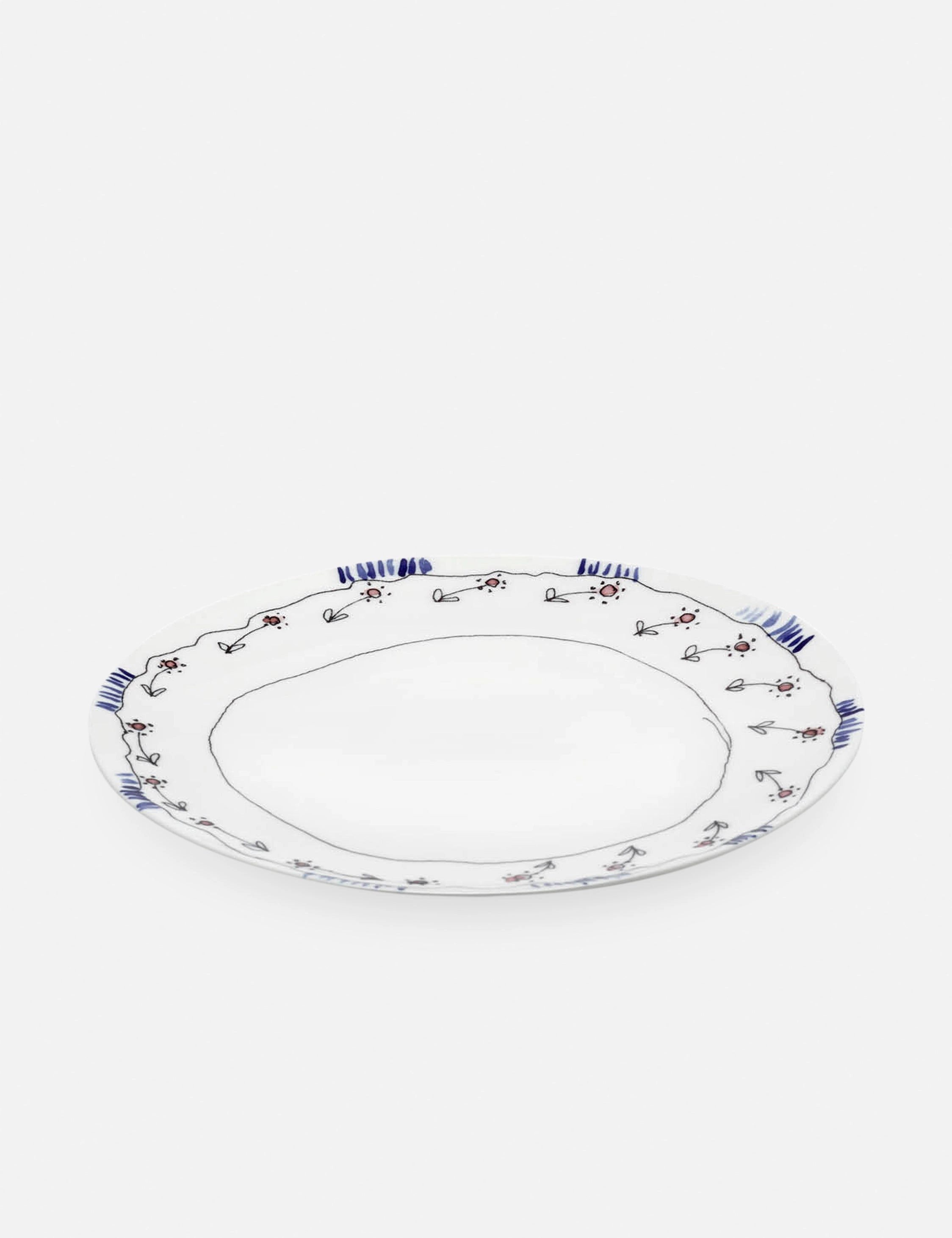 Midnight Flowers Dinnerware by Marni x Serax 