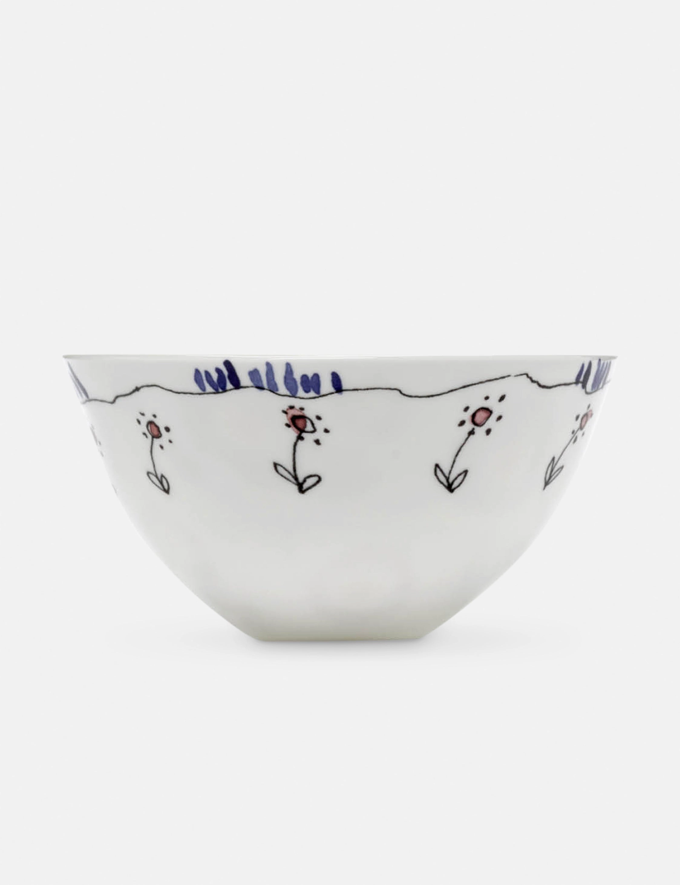 Midnight Flowers Dinnerware by Marni x Serax