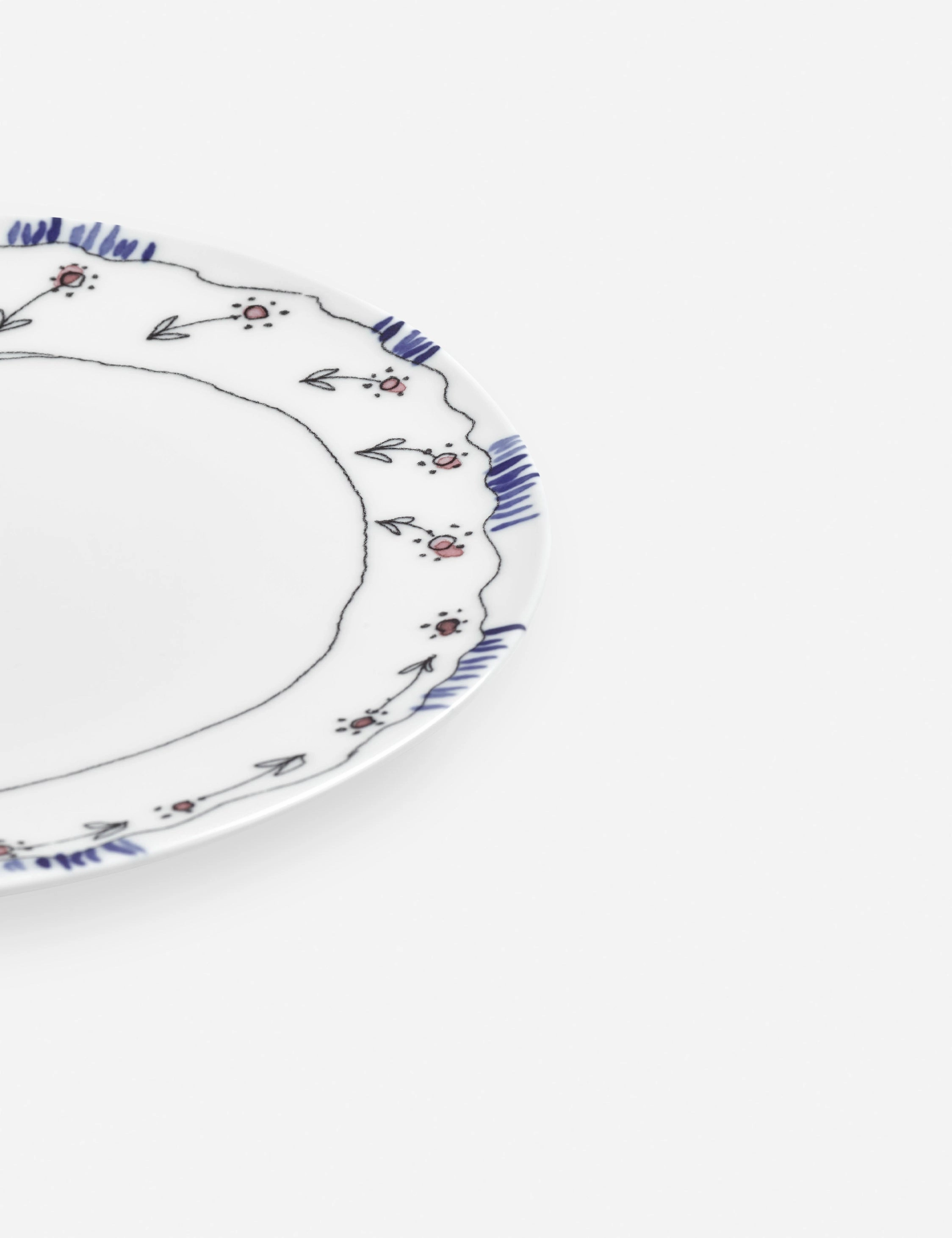 Midnight Flowers Dinnerware by Marni x Serax
